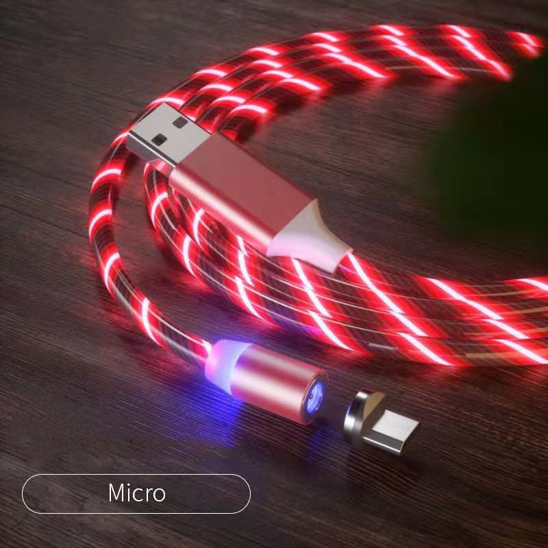 Magnetic Fast Charging LED Cable