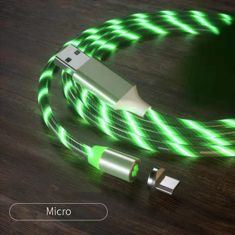 Magnetic Fast Charging LED Cable