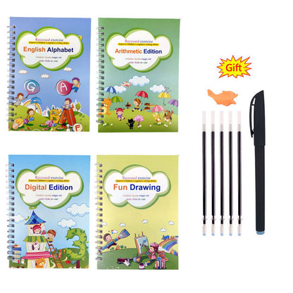 English Copybook Children Writing Practice