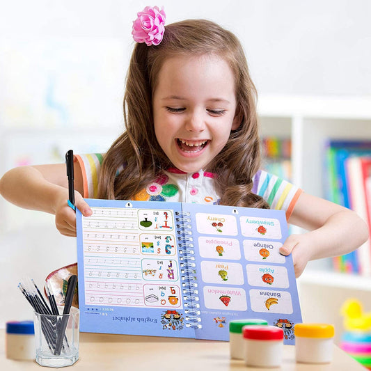 English Copybook Children Writing Practice