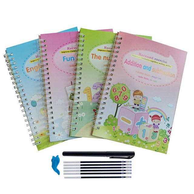 English Copybook Children Writing Practice