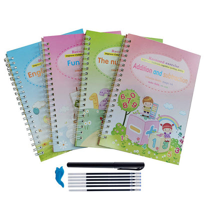 English Copybook Children Writing Practice