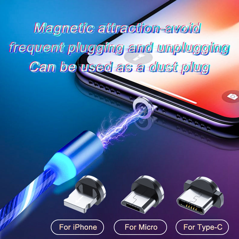 Magnetic Fast Charging LED Cable