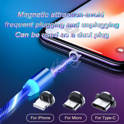 Magnetic Fast Charging LED Cable
