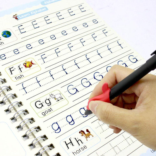 English Copybook Children Writing Practice