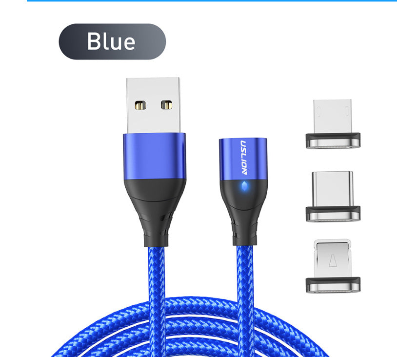 Magnetic Charging Cable 3 In 1 Type-C
