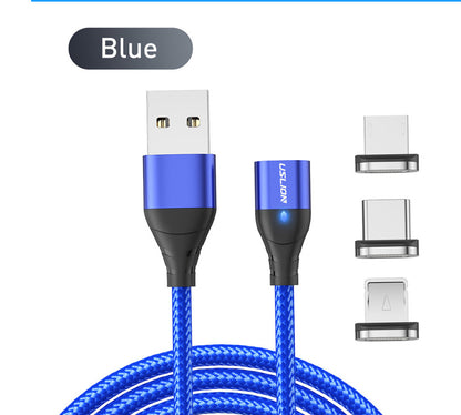 Magnetic Charging Cable 3 In 1 Type-C